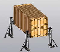 Мобильная система подъёма контейнеров МСП-20